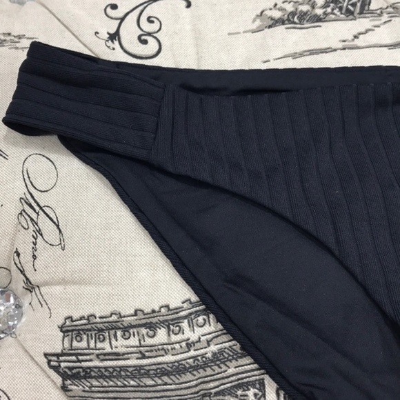 NWOT Becca Loreto Ribbed Bikini Bottoms - Picture 3 of 7